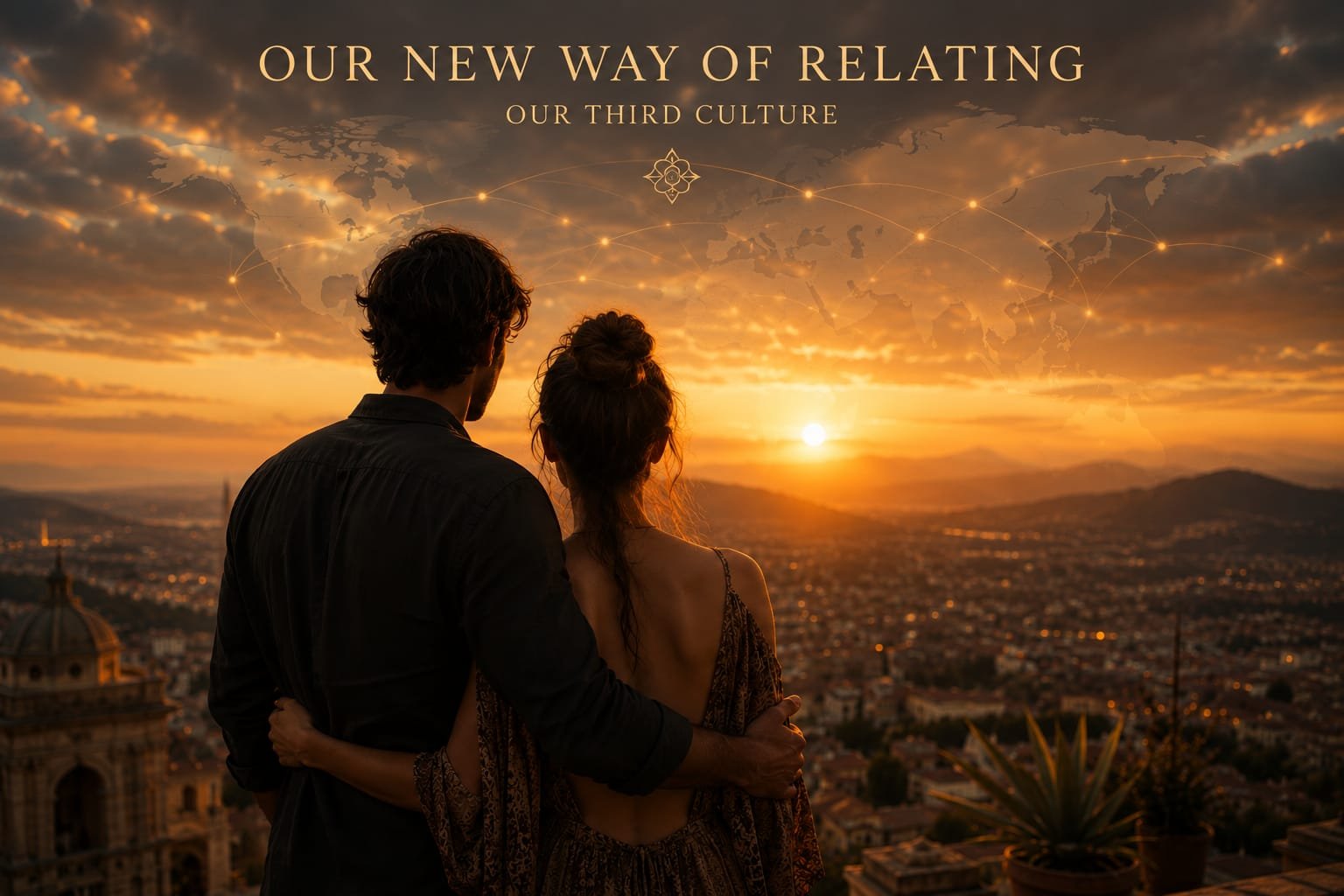 Diverse hands coming together — Third Culture by Milenne Cervi